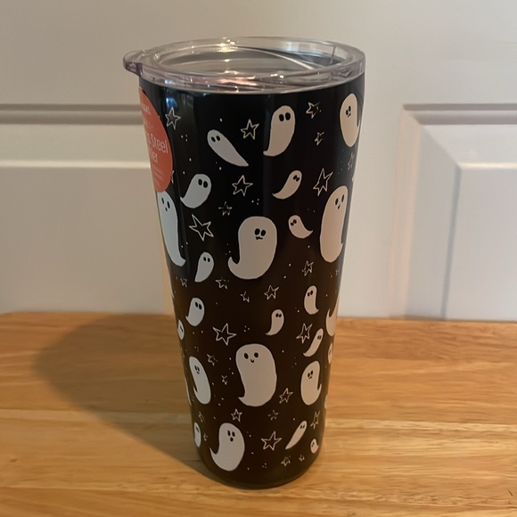 Halloween Insulated Tumbler Hot/Cold-30 oz Boo Ghosts-NWT - Picture 5 of 17